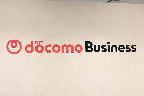 NTT DOCOMO Business signboard and logo